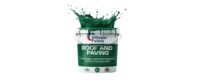 Hillstor paints feature banner with product range